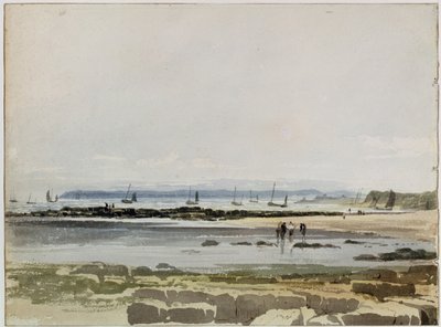 Beach Scene by Samuel Prout
